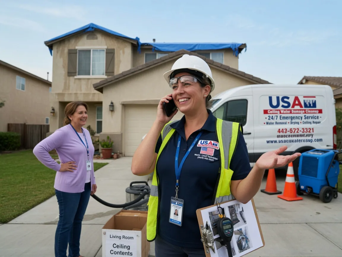 Ceiling Water Damage Restoration Servia, IN FAQs